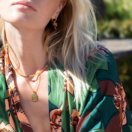 The Palm Arch Necklace