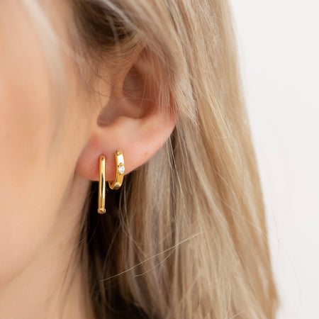 New classic zirconia hoop