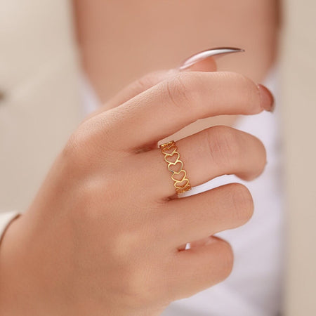 Open Heart Ring