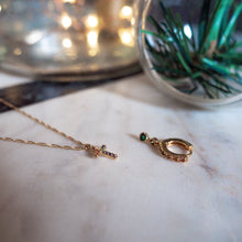 Load image into Gallery viewer, Emerald Rainbow huggie