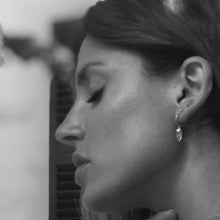 Load image into Gallery viewer, Rock Crystal Hoop