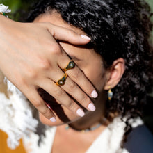 Load image into Gallery viewer, Starburst signet ring