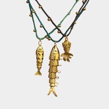 Load image into Gallery viewer, Bohemian Fish Necklace