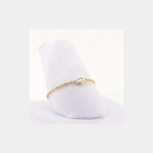 Load image into Gallery viewer, Chain Zirconia Ring