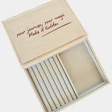 Load image into Gallery viewer, Golden Poetry - Jewellery Case