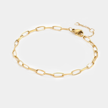 Load image into Gallery viewer, Dainty Paperclip Bracelet