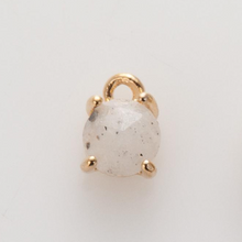 Load image into Gallery viewer, Tiny Labradorite huggie