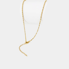 Load image into Gallery viewer, Twisted chain necklace